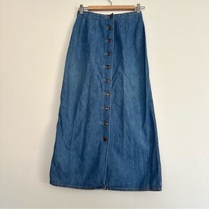 Gap Vintage button down denim skirt Size: 2